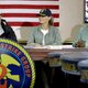 The president of Puerto Rico meeting with U.S. Virgin Islands Governor Kenneth Mapp. Image via the AP.